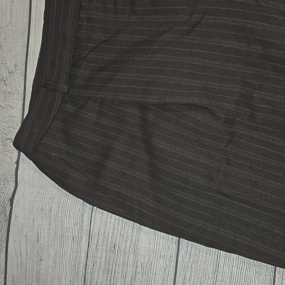 Jones New York Women's Wool Striped Career Dress Pants Gray Size 10 NWT - Picture 2 of 9